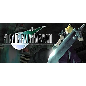 Steam Spring Sale: PC Digital Downloads: Final Fantasy VII $4.80 & More