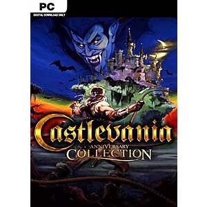 Konami Collections (PC Digital): Contra Anniversary $3.80, Castlevania Anniversary $2.80 & More