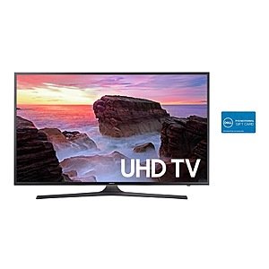 65" Samsung 4K HDR Smart TVs: MU6300 + $300 Dell Gift Card $799.99 after $150 SD Rebate or MU6500 Curved + $350 Dell Gift Card $799.99 after $200 SD Rebate + Free Shipping