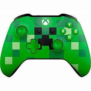 Microsoft Minecraft Creeper Xbox One Wireless Controller  $45 + Free Shipping