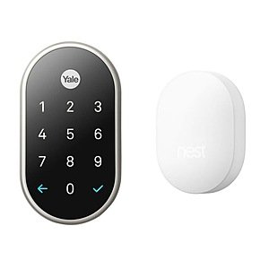 Nest x Yale Smart Door Lock w/ Nest Connect (Satin Nickel)  $219 + Free Shipping