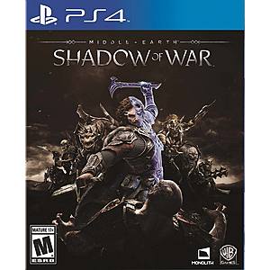 GameStop Holiday Sale: Middle-earth: Shadow of War (PS4 / XB1) $10 & More + Free Store Pickup