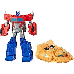 Transformers Cyberverse: Spark Armor Optimus Prime Transforming 10.75" Action Figure - $23.24 + Free Shipping @ Best Buy ($49.99 list price)