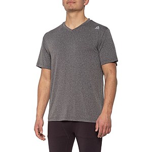 Sierra Sale: Men's Reebok Sonic Short-Sleeve V-Neck T-Shirt (Charcoal) $5 & More