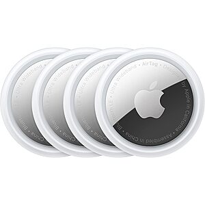 Apple AirTag 4 Pack - $76.88