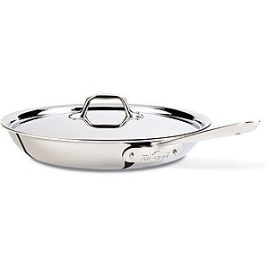 All-Clad Second Quality Sale - 2 days (March 17-19) - 12-In. SS Fry Pan with Lid $99.95, 3-Qt. SS Steam & Sear Sauteuse, more