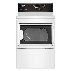7.4 Cu. Ft. Maytag Commercial-Grade Residential Dryer: Gas $649, Electric $599 & More + Free S/H