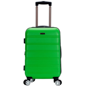 Green Rockland Melbourne Hardside Expandable Spinner Wheel 20" Carry-On Luggage $21.99