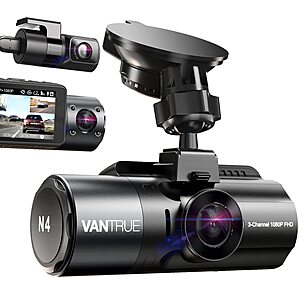 Vantrue N4 3 Channel Dash Cam $182 + Free Shipping