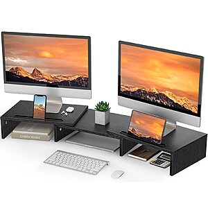 Prime Members: Loryergo Laptop Stand for Up to 15.6” Laptops $8.39, Dual Monitor Stand $16.38 & More + Free Shipping