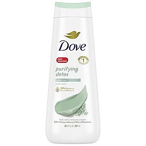 Select Walgreens Stores: 20-Oz Dove Purifying Detox Body Wash (Green Clay) $1.50 + Free Store Pickup ($10 Min.)