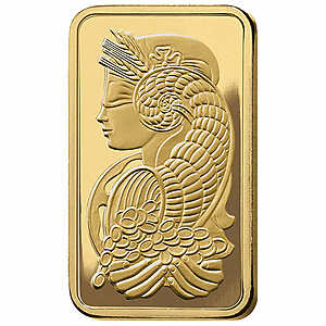 Costco Members: 1 oz Gold Bar PAMP Suisse Lady Fortuna Veriscan (New In Assay) $2049.99