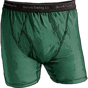 Duluth Trading Co. Men's Buck Naked Performance Boxer Briefs or Boxers $12.60 & More + Free S/H on $50+