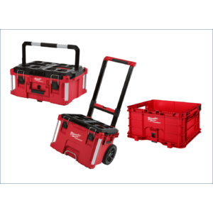 3-Piece Milwaukee Packout Kit (Tool Box, Rolling Tool Box, Stackable Crate) $200 + SD Cashback + Free Store Pickup