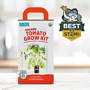 Back to the Roots Complete Windowsill Planter Kit w/ Free Kid's Online STEM Curriculum Access (Cherry Tomato) $8.77 + Free Shipping w/ Prime or on $25+