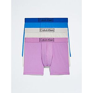 Calvin Klein: 3-Pack Men's Reimagined Heritage Cotton Boxer Brief $13.85 & More + Free Shipping