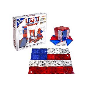 Tytan 60-Piece Flag-Themed Magnetic Tile Set $16 & More + Free Shipping w/ Prime