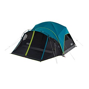 Coleman: 4-Person Carlsbad Dark Room Fast Pitch Tent w/ Screen Room $57, 8-Person Instant Tent $165, Tidelands 50-Degree Big & Tall Mummy Bag $23 & More + Free Shipping w/ Prime