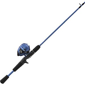 Zebco: Slingshot Spincast Size 30 Reel and 2-Piece 5'6" Rod Combo (Right Hand) $9.98, 606 Spincast Reel and Fishing Rod Combo $18.01, & More + Free Shipping w/ Prime or on $35+