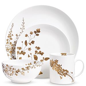 Wedgewood Vera Wang Dinnerware: 4-Piece Jardin Place Setting $122.50, 2-Piece Love Knots Toasting Flutes (Silver or Gold) 94.50 & More + Free Shipping on $149+