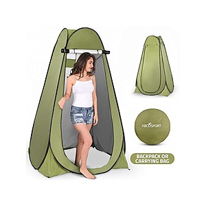 Woot Appsclusive: Abco Tech Instant Pop-Up Privacy Tent $18 + Free Shipping w/ Prime
