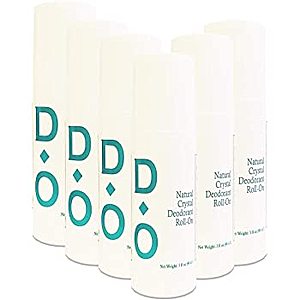 6-Pack 3-Oz D-O Chemical Free 100% Natural Mineral Crystal Roll-On Deodorant $10.42 ($1.74 each), More + Free Shipping w/ Prime or on $25+