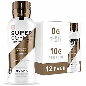 12-Pack Kitu Super Coffee Iced Coffee (Mocha, Vanilla) $23.77, 32-Count Super K-Cups Coffee Pods (Hazelnut) $15, More + Free Shipping w/ Prime or on $25+