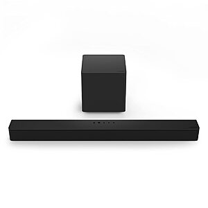 Amazon: VIZIO V-Series 2.1 Home Theater Sound Bar with DTS Virtual:X, Wireless Subwoofer and Alexa Compatibility, V214x-K6, 2023 Model $110 (usually $150) limited time free ship