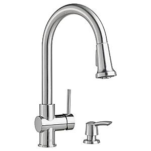 Home Depot  American Standard Montvale Single-Handle Pull-Down Sprayer Kitchen Faucet with Soap Dispenser in Stainless  $99, Tofino Toilet $239 & more Free Shipping 10-9-18 only