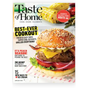 HGTV $11/yr, Reader's Digest $6/yr, Taste of Home $4/yr, Animal Tales $15/yr,