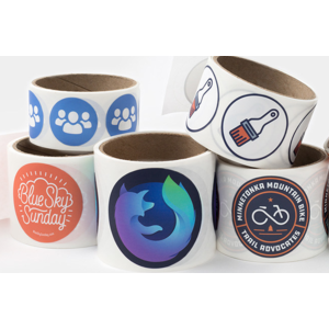 StickerMule: 3" x 3" Custom Circle Roll Labels 50 for $9 + Free Shipping