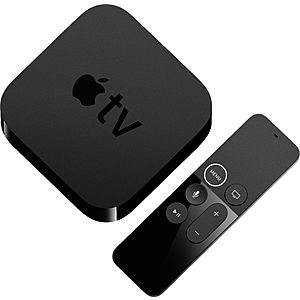 32GB Apple TV 4K Streaming Media Player (Previous Model) $119 & More + Free S/H