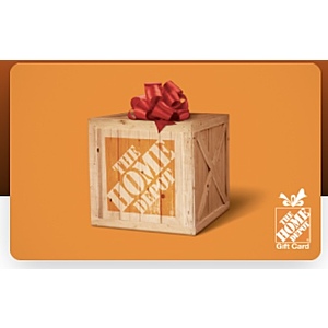 Egifter :Buy a $100 The Home Depot Gift Card and get a $10 Bonus Load! Get Promo Code from Google Pay App (All Accts.)Email Delivery