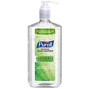 PURELL Advanced Hand Sanitizer Naturals with Plant Based Alcohol Pump Bottle - 28 fl oz - $4.93