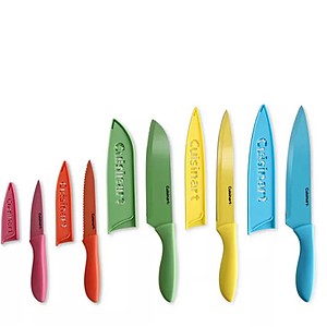 10-Piece Cuisinart Ceramic-Coated Cutlery Set w/ Blade Guards $15 + Free Curbside Pickup