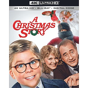Elf or A Christmas Story (4K Ultra HD + Blu-ray + Digital Copy) - $9.99 at Walmart
