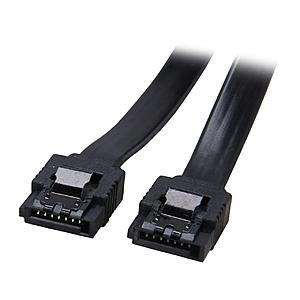 Rosewill Cables & Adapters: 18" Rosewill SATA III 6 Gb/s Data Cable w/ Latch $1.20 & More
