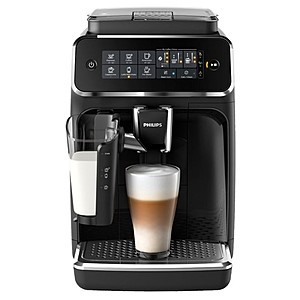 BACK IN STOCK!! $699 Philips - 3200 Series Fully Automatic Espresso Machine with 15 bars of pressure, LatteGo Milk Frother and integrated grinder