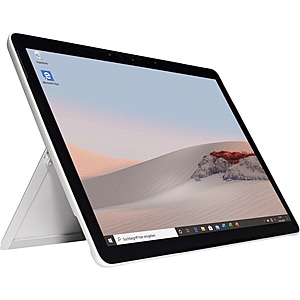 Microsoft Surface Go 2 Tablet: 10.5" 1280p 3:2 IPS Touch, M3-8100Y, 8GB LPDDR3, 128GB SSD, LTE $279.59