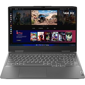 Lenovo LOQ Laptop (Open-Box/Excellent): Ryzen 7 7840HS, 15.6" 1080p, RTX 4050 $553 + Free Store Pickup