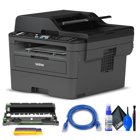 Brother MFC-L2717DW Compact Laser All-in-One, Wireless Connectivity and Duplex Printing (Refurbished) $174.99