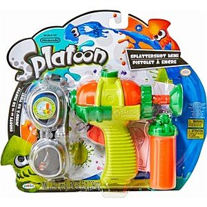 Nintendo Splatoon Splattershot Mini Blaster Set  $5 & More + Free Store Pickup