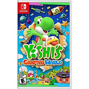 Yoshi's Crafted World (Nintendo Switch) from $39 + Free Shipping