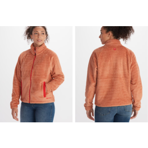 Marmot Outdoor Clothing & Accessories: Women's Homestead Sherpa Fleece Zip-Up Jacket (Rose Gold) $39.00, Men's Marmot for Life Longsleeve (Black) $22.80 & More + Free Shipping