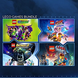 LEGO Game Bundle (Xbox Digital): LEGO Movie 1 & 2 + Batman 3 + DC Super Villains $10