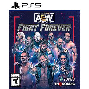 GameStop Pro Members: AEW Wrestling: Fight Forever (PS5,PS4, Xbox Series X,Nintendo Switch) $20 + Free Shipping on $79+