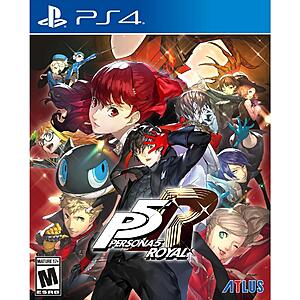 Persona 5 Royal (PS4 Physical) $15 + Free Store Pickup at GameStop or Free Shipping on orders $79+