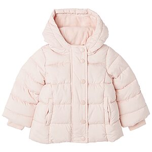 Amazon Essentials Toddler Girls' Heavyweight Hooded Puffer Jacket: Light Mauve (Size 4T) $15.50 + Free Shipping w/ Prime or on $35+