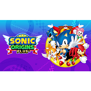 Sonic Origins Plus (Physical PS5, PS4, Xbox Series X/One) $20 + Free Store Pick Up at GameStop or Free Shipping on $79+