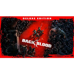 Back 4 Blood: Deluxe Edition (PS4 & PS5 Digital Download Game) $9